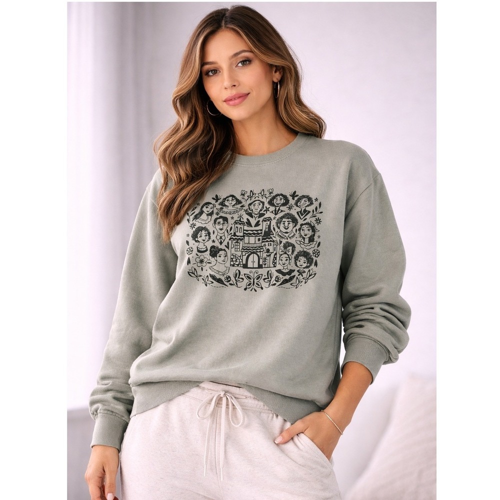 Disney Encanto Graphic Crewneck Sweatshirt